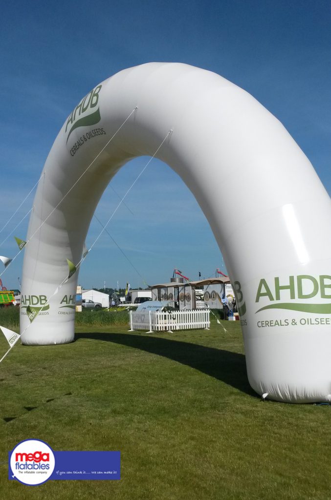 inflatable race Arch white event Inflatables