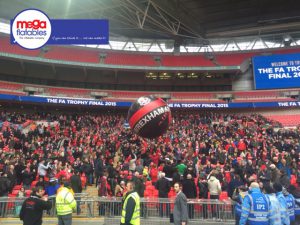 Large Inflatable Ball In The Crowd