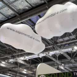 Exponential-Ee Two Inflatable Clouds