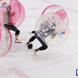 Giant Inflatable Zorb Ice Skating Football