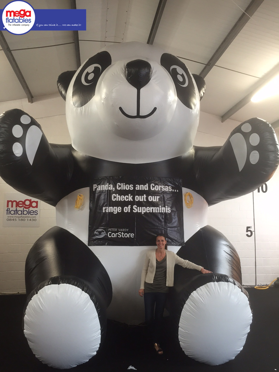 panda inflatable pool