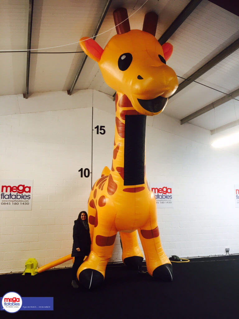 Inflatable Giraffe Full