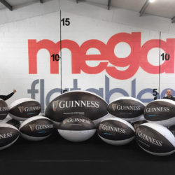 Inflatable Guinness Branded Rugby Balls