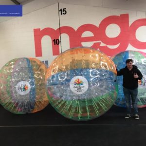 Inflatable Gold Coast Zorb Balls
