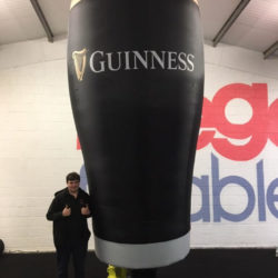 Giant Inflatable Guinness Pint
