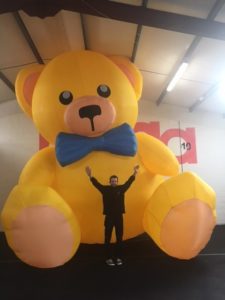 Giant inflatable Teddy Bear