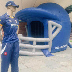 Giant Inflatable Cricket Helmet Sports Inflatable Entrance