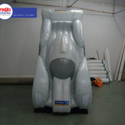 Grey Inflatable F1 Car