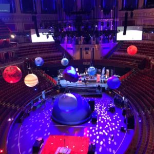 Inflatable Planets in the Royal Albert Hall