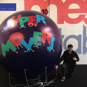Bespoke Inflatable Super Movers Sphere