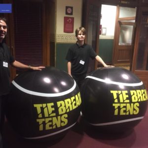 Inflatable Tie Break Tens Spheres