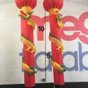 Inflatable Chinese Dragon Lanterns
