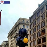 Giant inflatable film camera