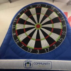 Giant Inflatable Dartboard Wigan Athletic