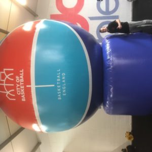 inflatable 4m basketball