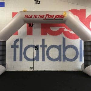 Inflatable Tyre Arch
