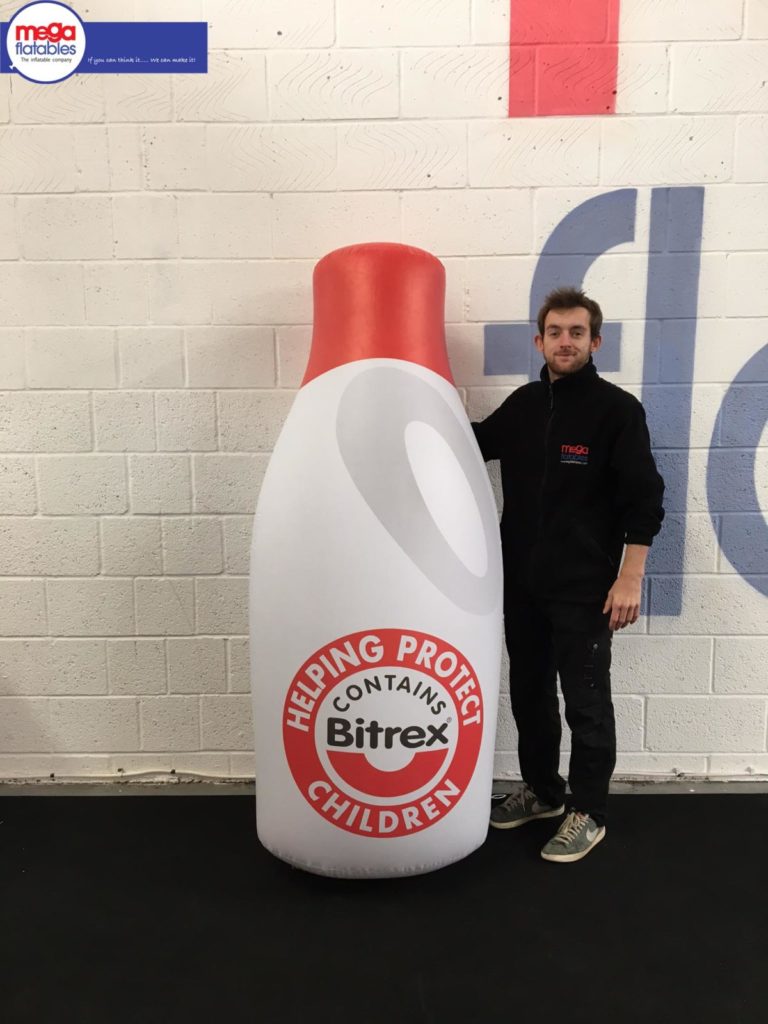 inflatable bitrex bottle