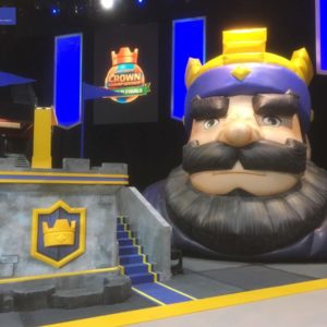 inflatable clash royale king