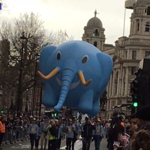 inflatable elephant parade