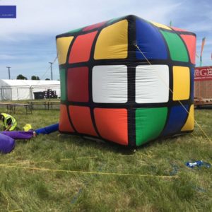 Inflatable Rubik Cube