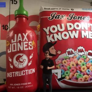 Giant Bespoke Inflatable Jax Jones