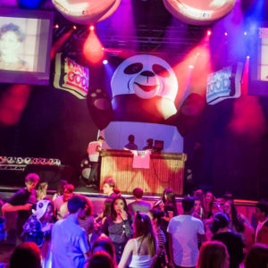 inflatable giant panda concert
