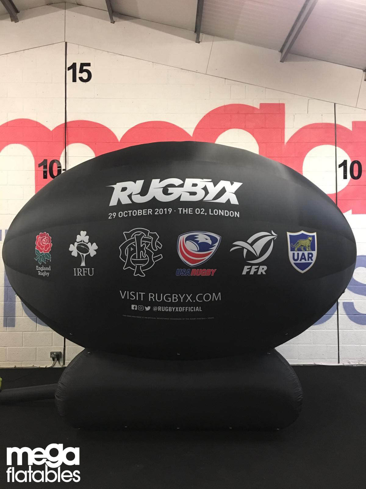 Rugby Inflatables, Order Giant Inflatable Rugby Balls & Passing Cages