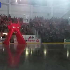 Custom Inflatable Devil Hockey Entrance
