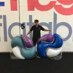 Giant Inflatable washing up tablets