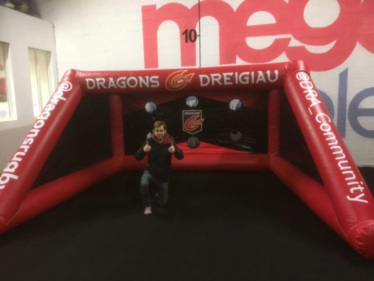 Giant Inflatable Dragons Shootout Range