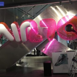 Giant Inflatable Nike Air Logo