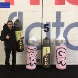 Giant Inflatable E-Liquid Cartridges