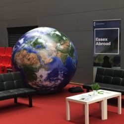 Large Inflatable Earth Replica