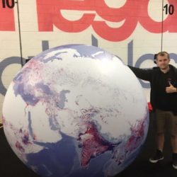 Inflatable Icy Earth