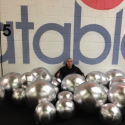 Inflatable Nylon Mirror Balls