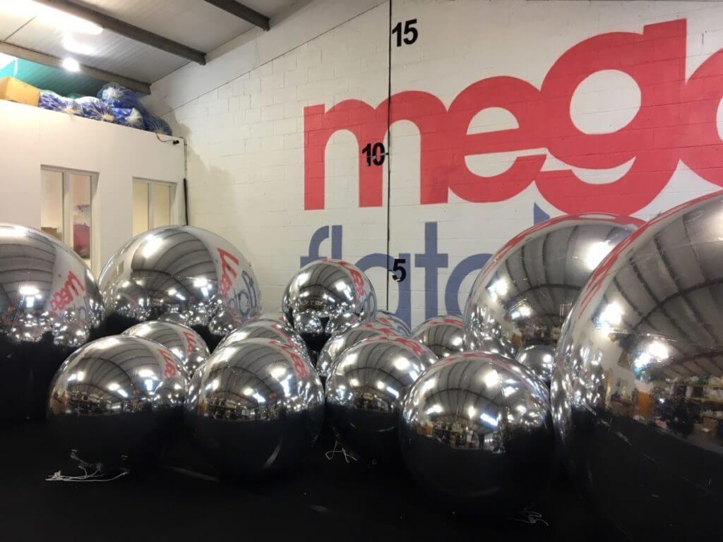 Inflatable Mirror Ball, Design Branded Inflatable Mirror Balls UK