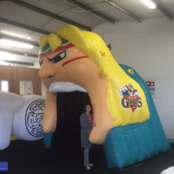 Giant Inflatable Giants Ice Hockey Sports Inflatable Entrance