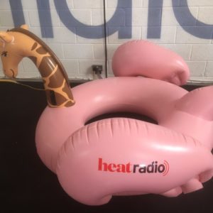 Bespoke Pool Inflatables Heat Radio