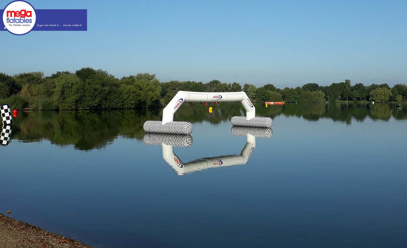 Giant Inflatable JSRA Water Finishline Arch