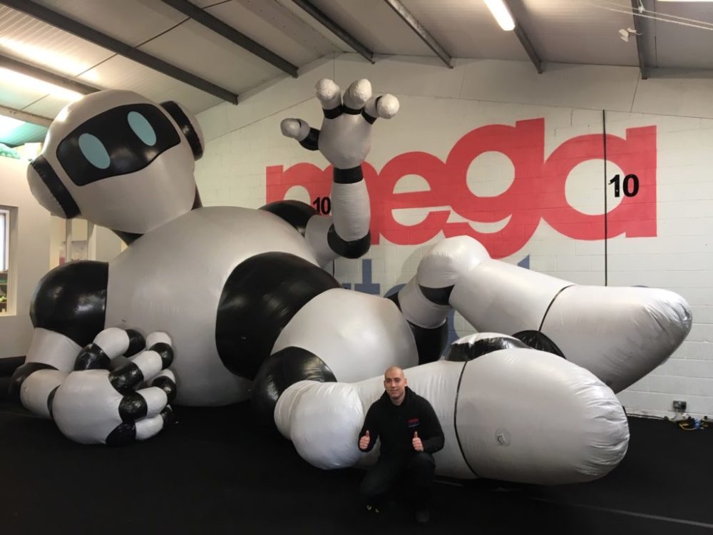 Giant Inflatable Robot as Lord Show 2018