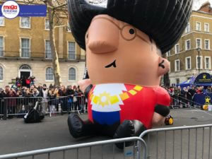 Giant inflatable captain