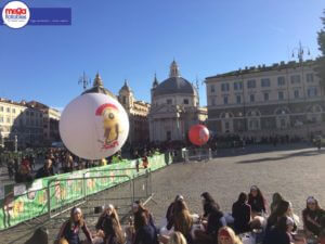 Rome New Years Day Parade 2019 Inflatables