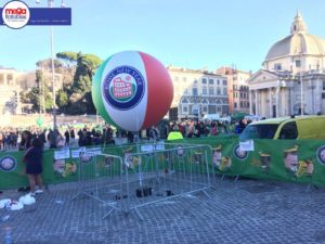 Rome New Years Day Parade 2019 Inflatables