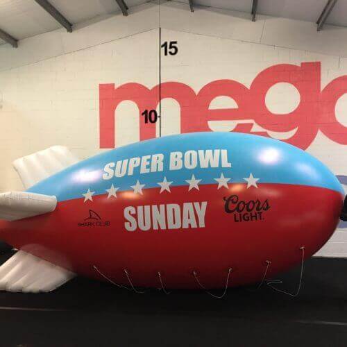 Inflatable Super Bowl Sunday Blimp