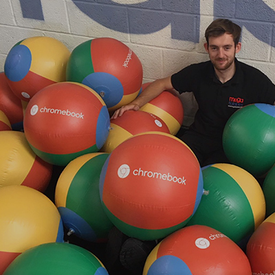 Inflatable Chromebook Beach Balls