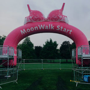 Inflatable MoonWalk Race Arch