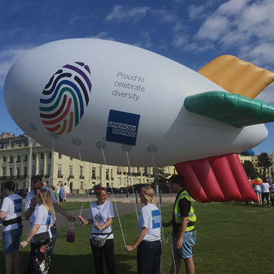 AMEX Inflatable Blimp