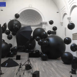 Black Inflatable Spheres