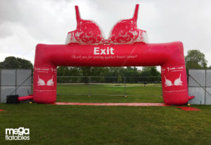 Inflatable MoonWalk Exit Arch