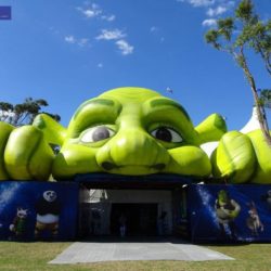 Inflatable Shrek Head